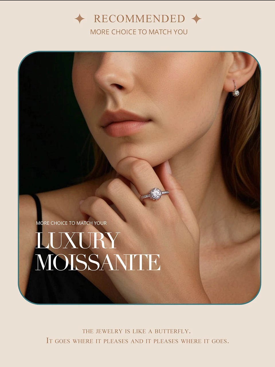 Moissanite Bridal Jewellery Set