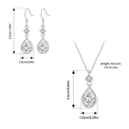Teardrop Jewellery Set