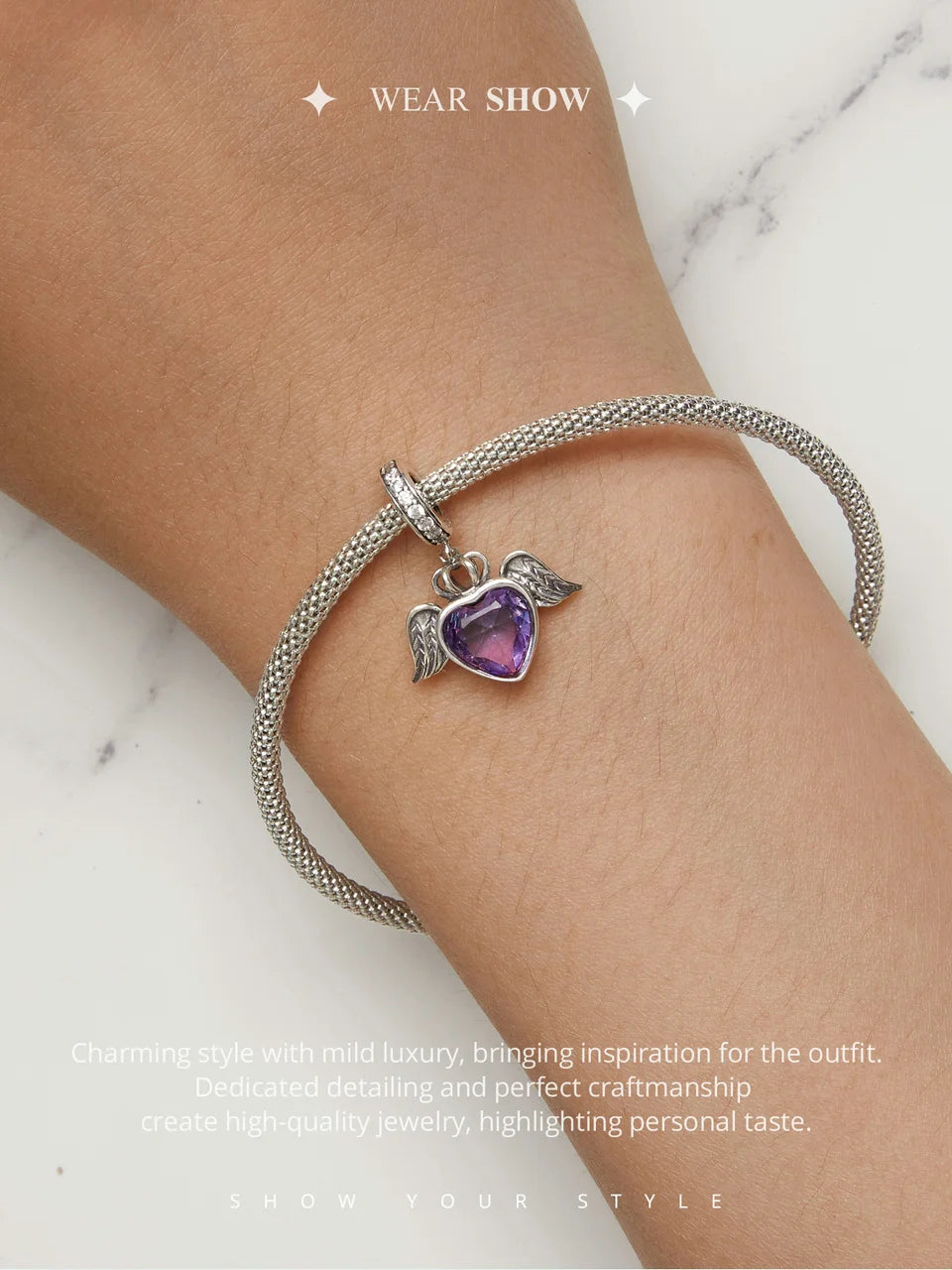 Blushing Fortune Charm