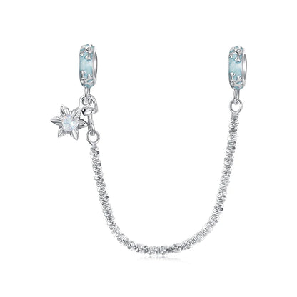 Heart Safety Chain Charm