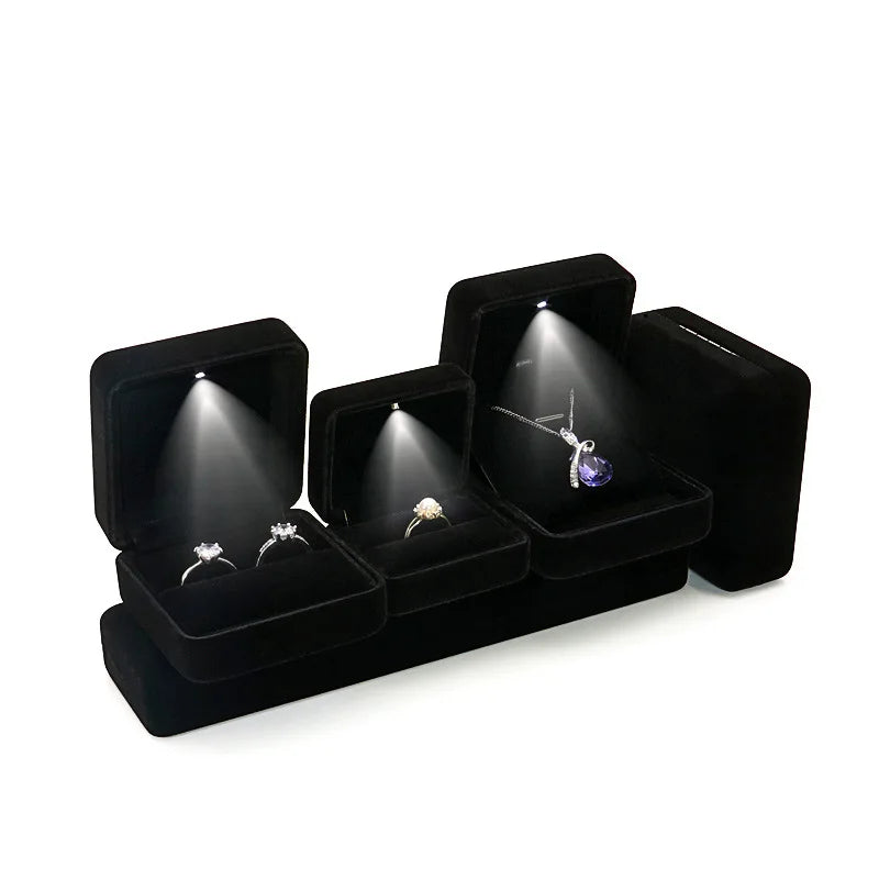 LED Illuminated Jewellery Presentation Box