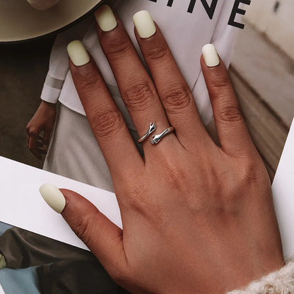 Adjustable Sterling Silver Ring