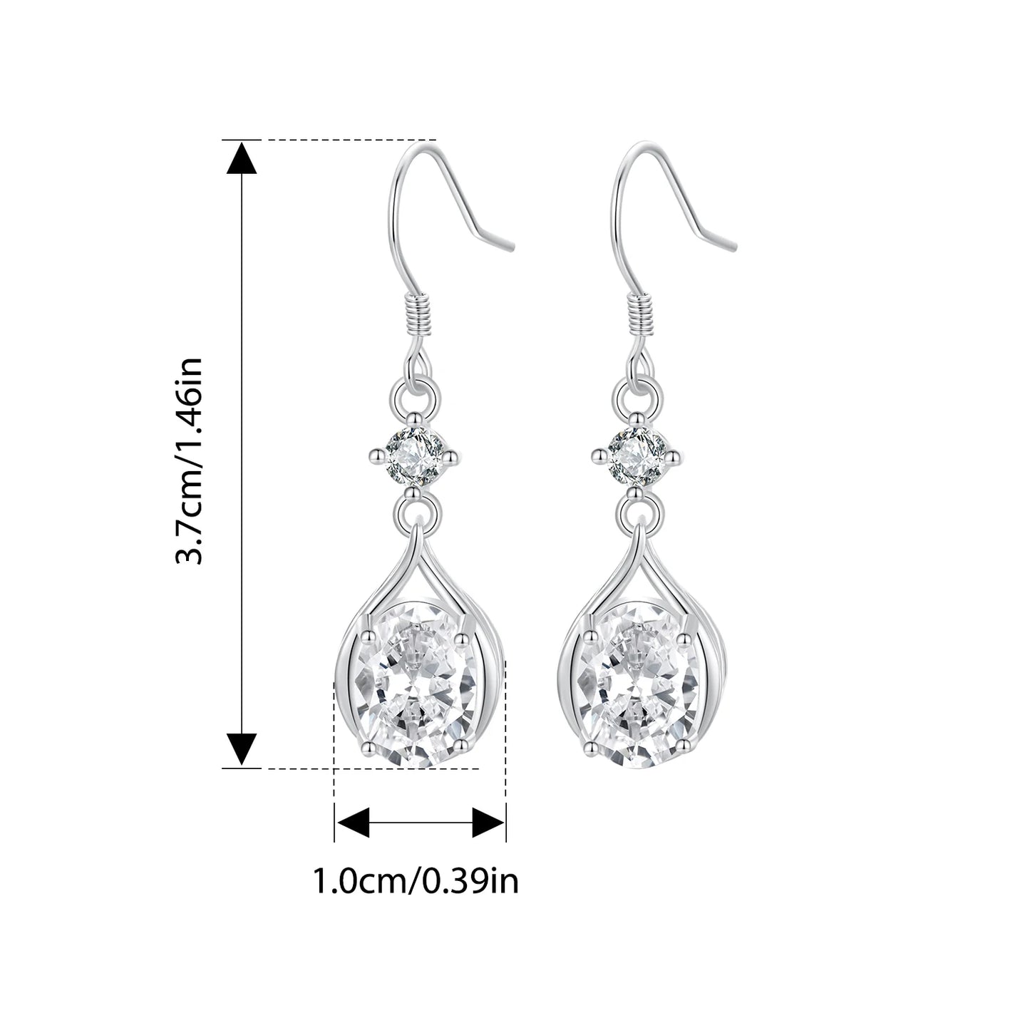 Teardrop Jewellery Set
