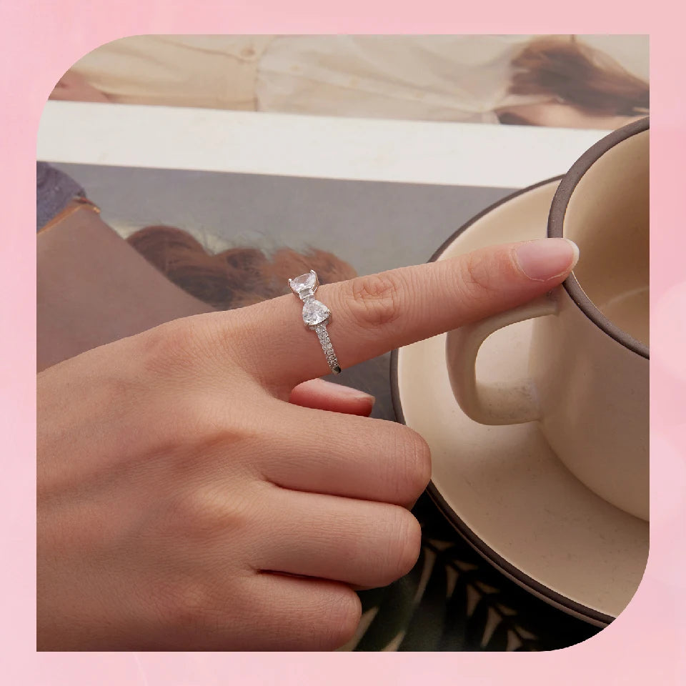 Sterling Silver Bow Ring